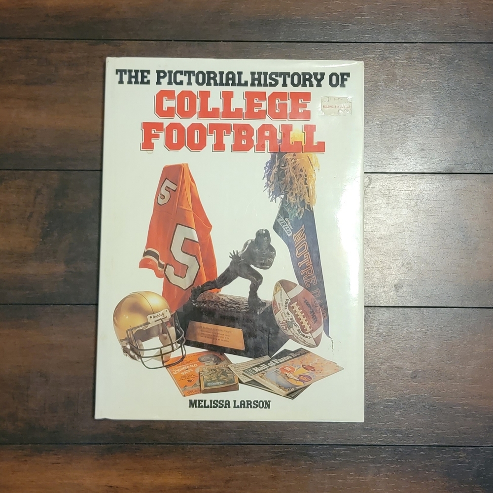Vintage Big Book of College Football History-Collectible